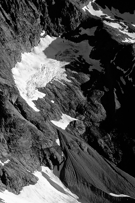 Moraines below 7 Fingered Jack