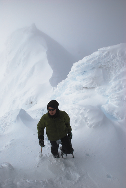 On the summit of North Twin Sister