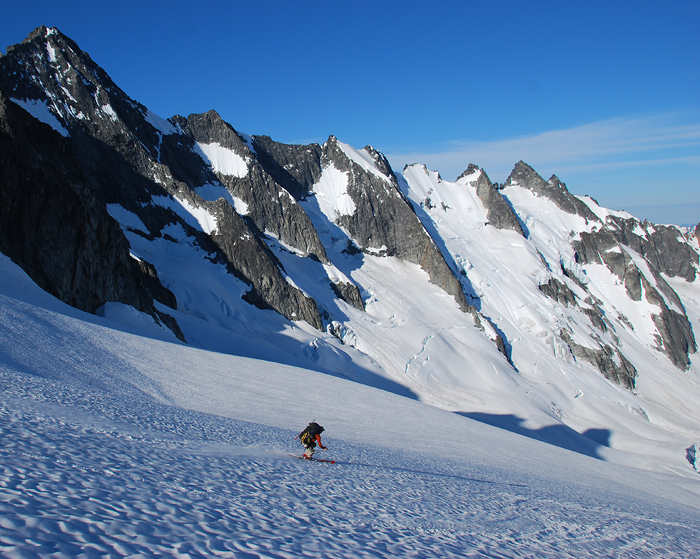 Skiing the Forbidden Glacier